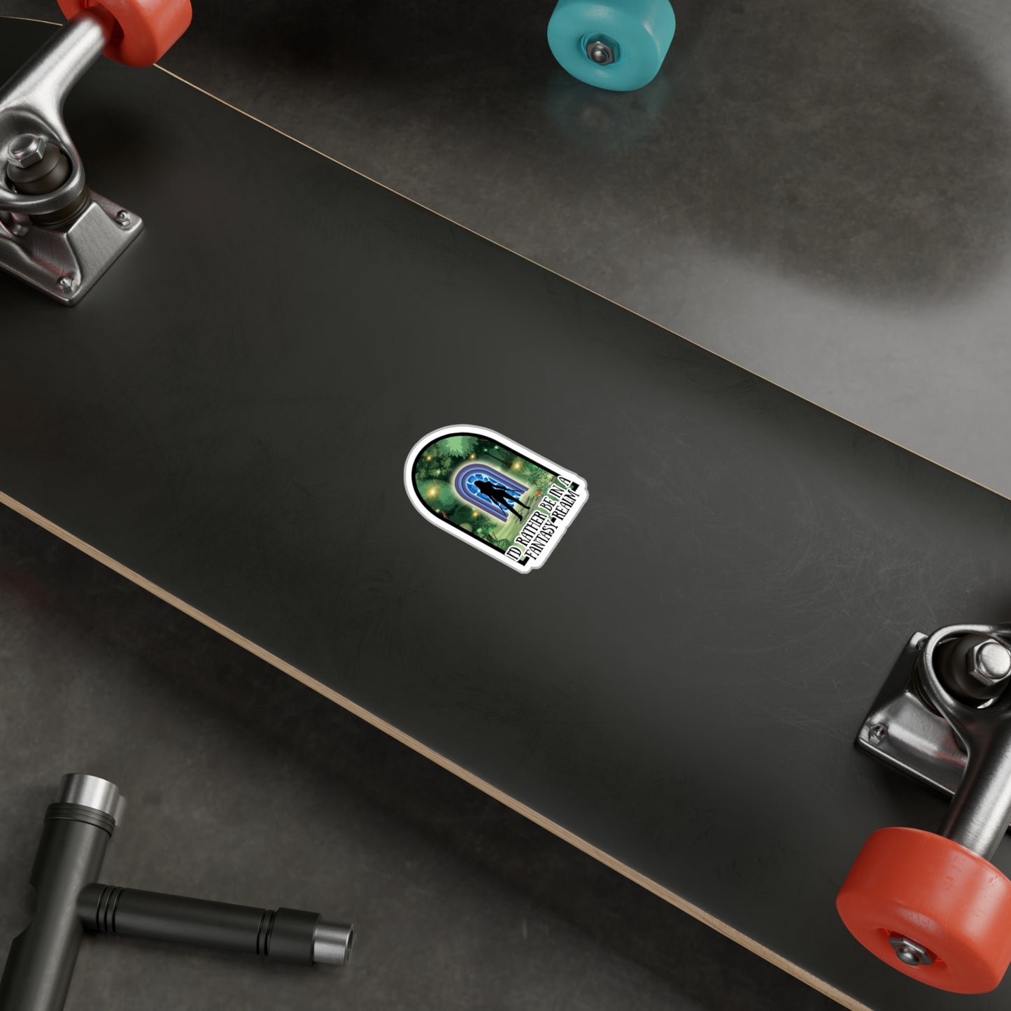 fantasy portal sticker