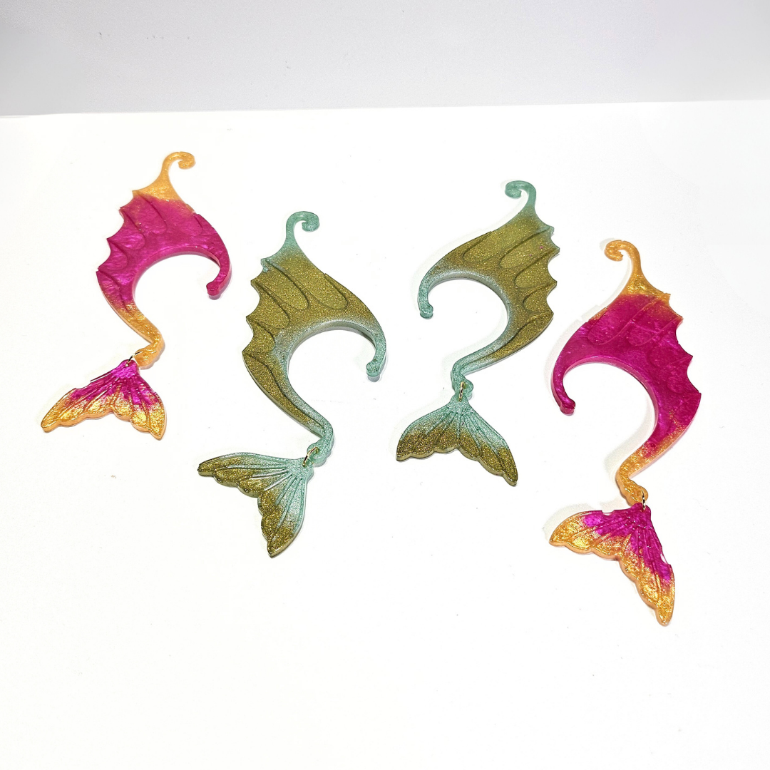 mermaid earcuffs