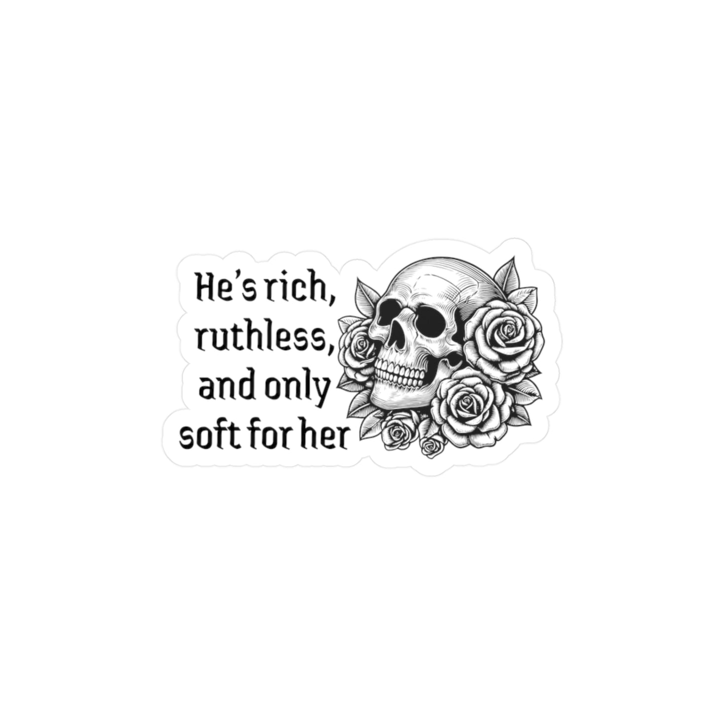 dark bloom sticker