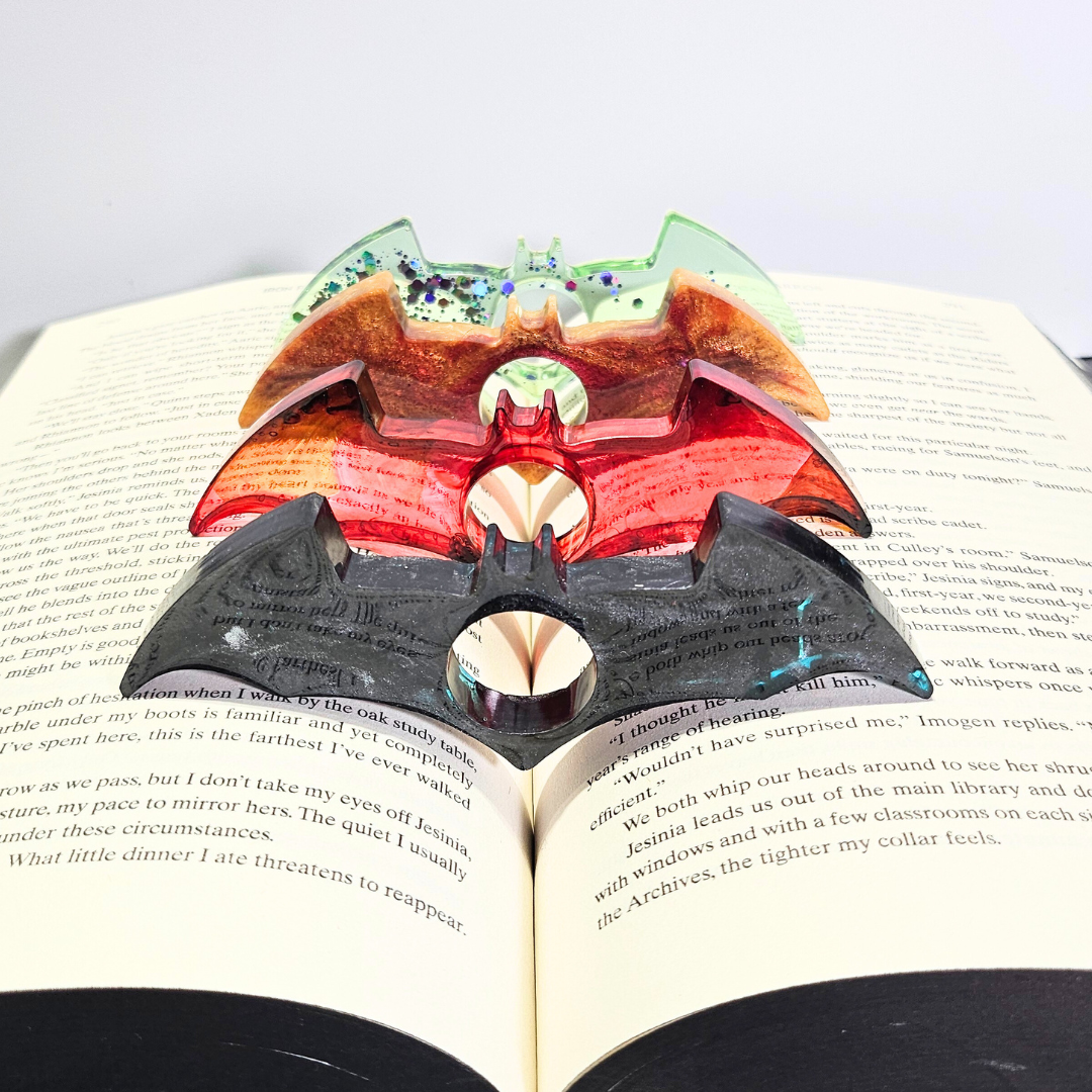 "the shadow" book page holder