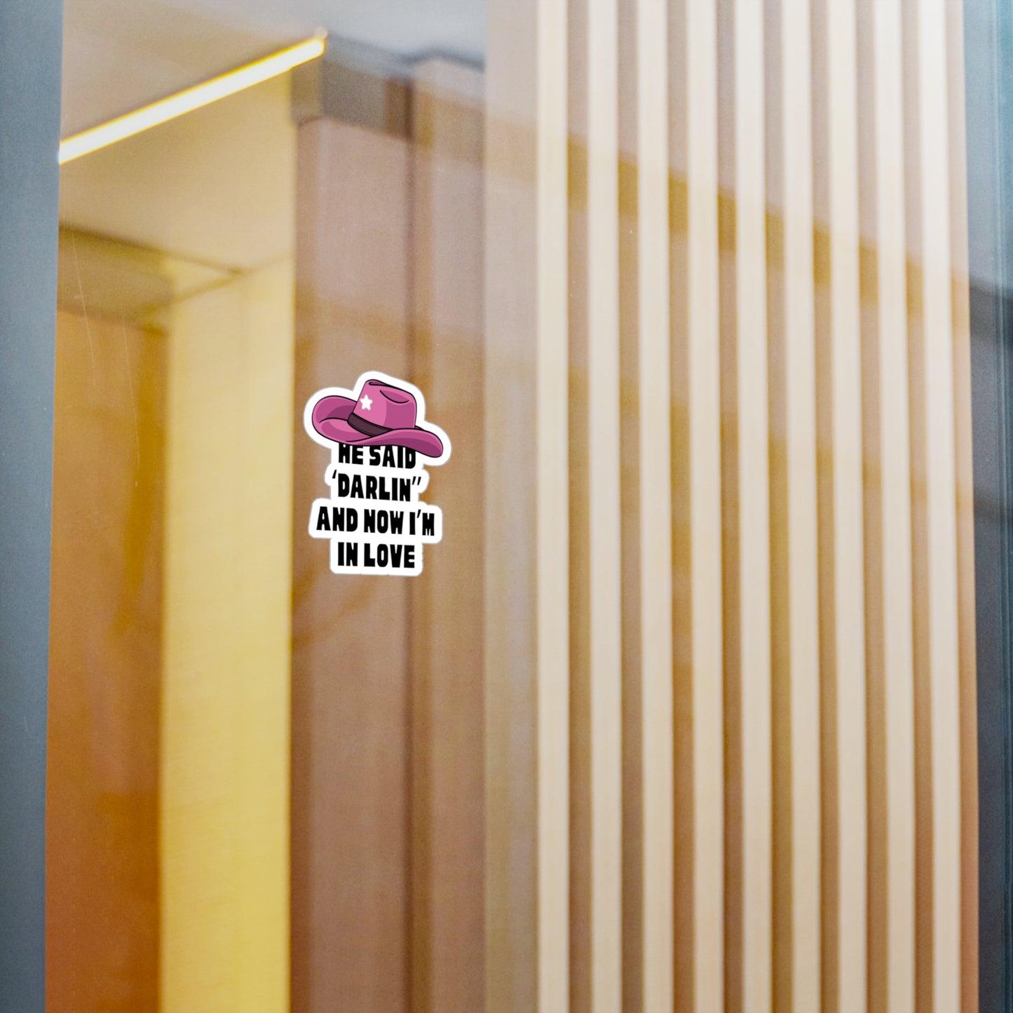 cowboy romance sticker