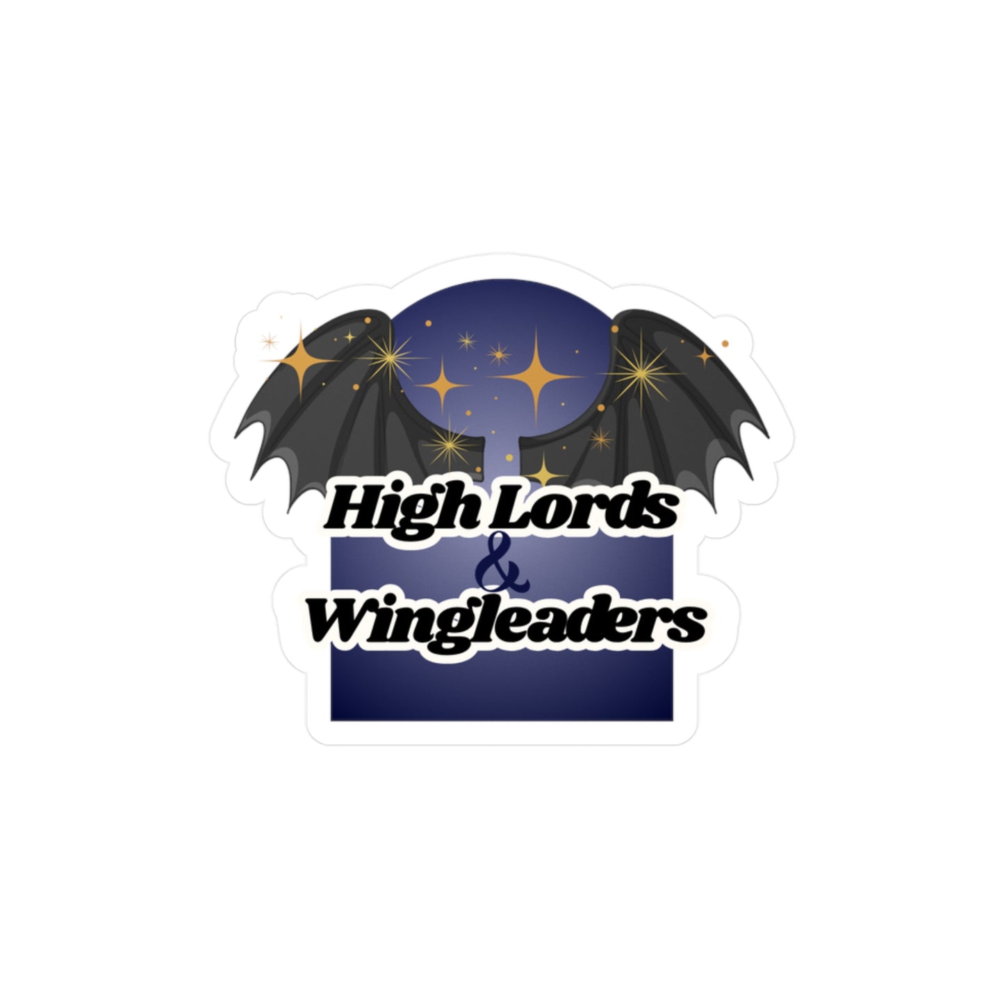 winged boyfriend sticker