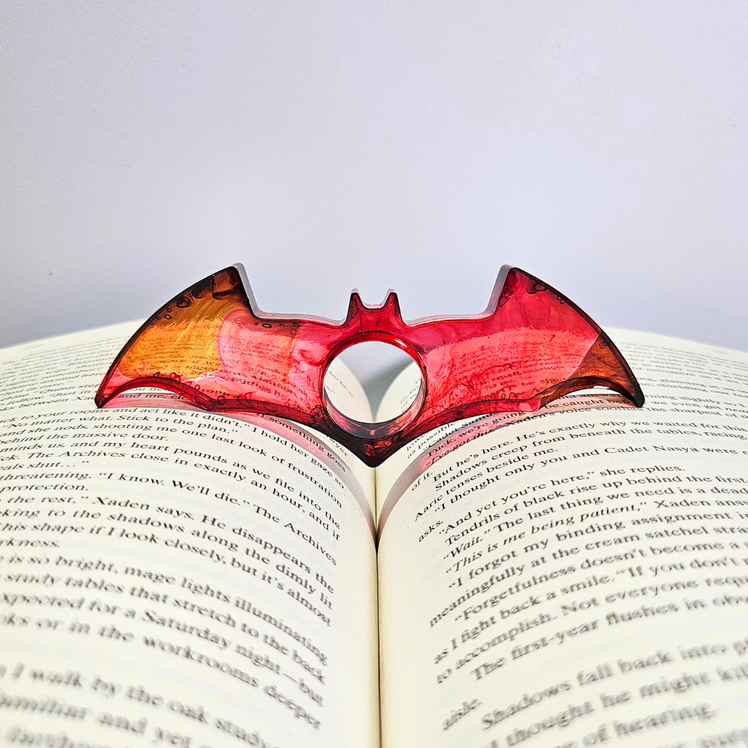 "the shadow" book page holder