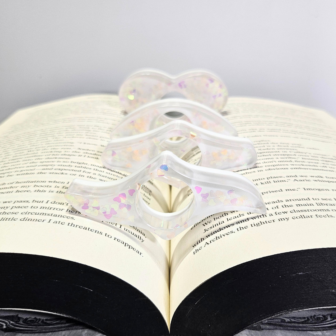 set of four book thumb page holders