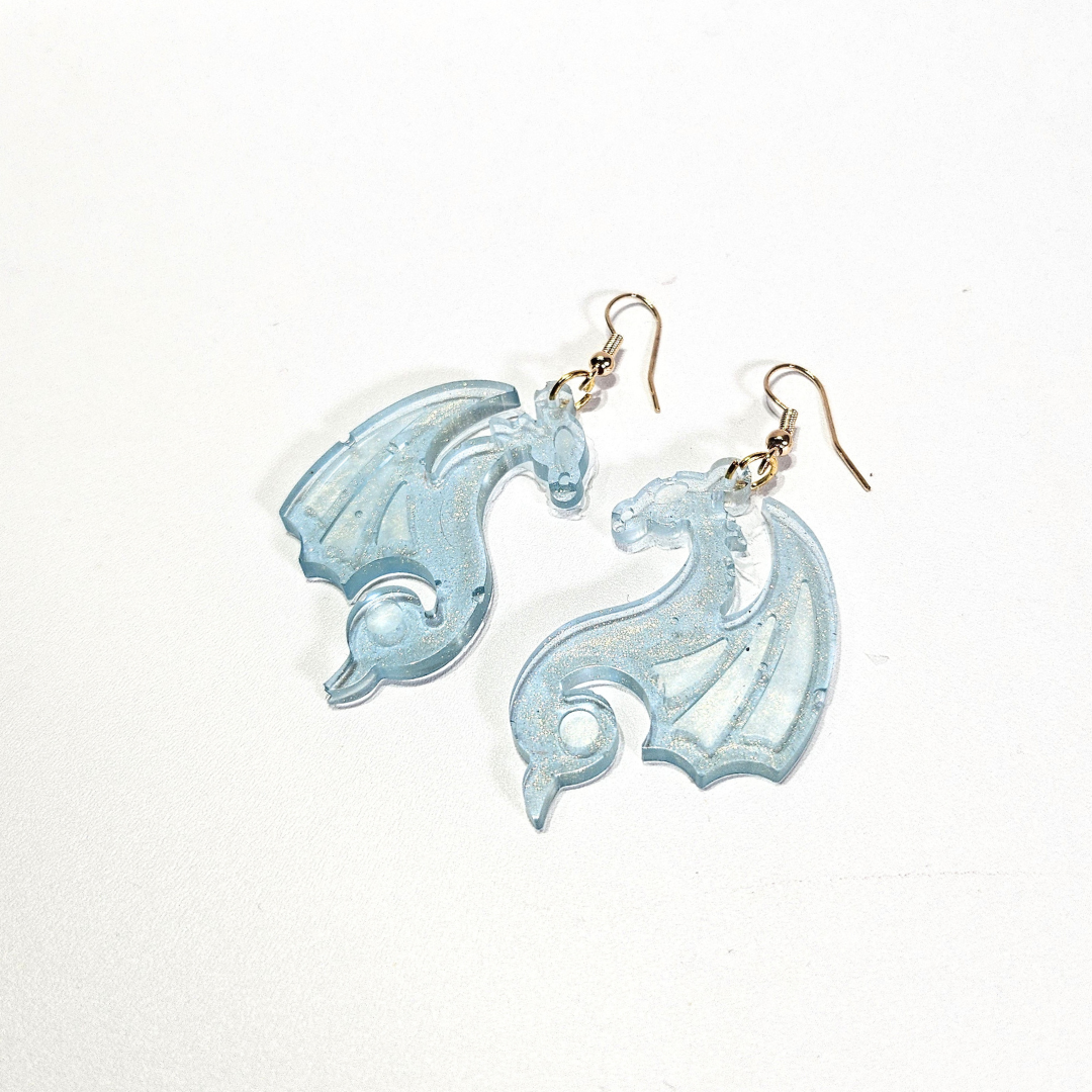 dragon earrings