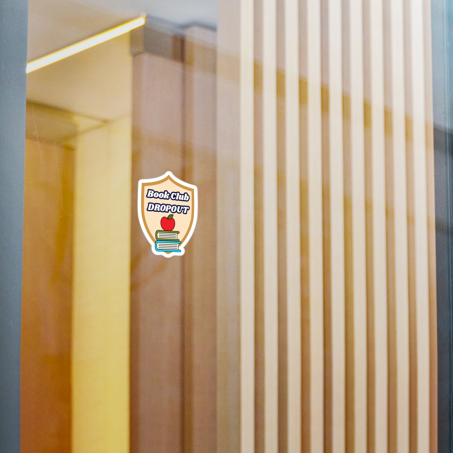 book rebel sticker