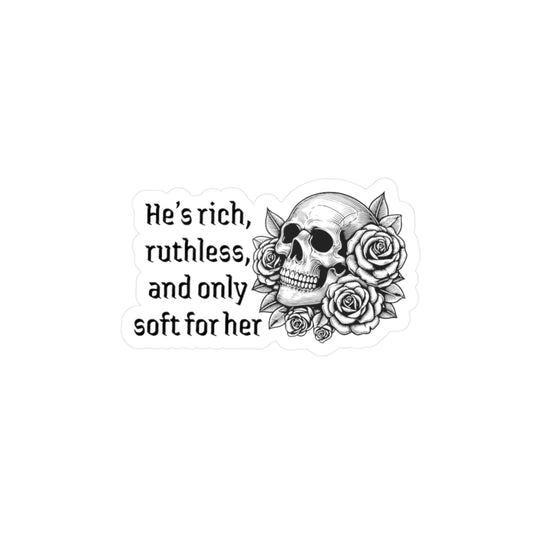 Dark Bloom Sticker