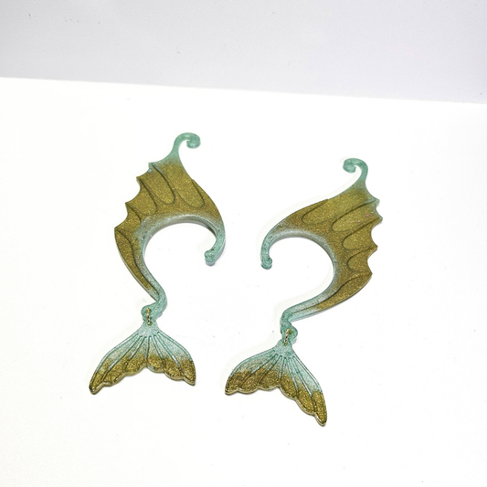 Mermaid Earcuffs