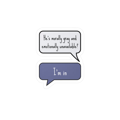 Morally Gray Sticker