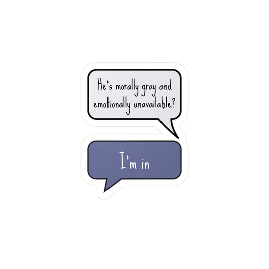 Morally Gray Sticker