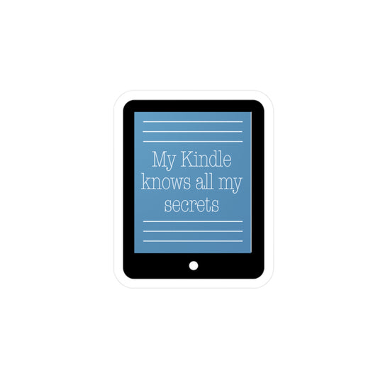 Kindle Confessions Sticker