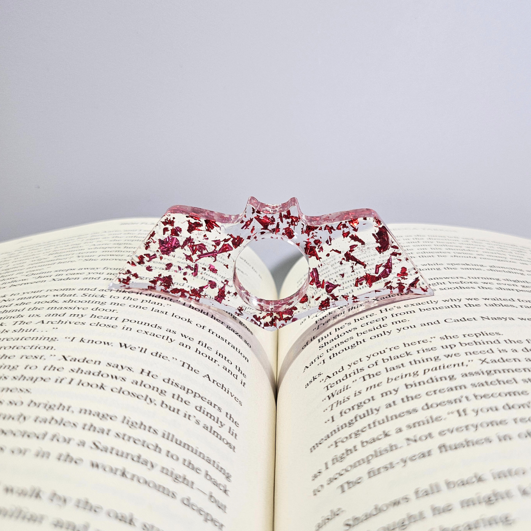 "the nightwing" book thumb page holder