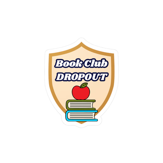Book Rebel Sticker