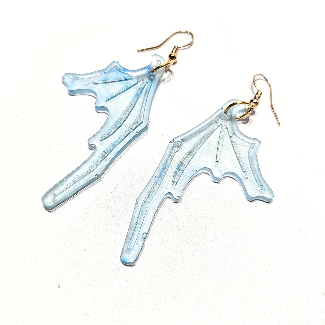 mystic wing earrings