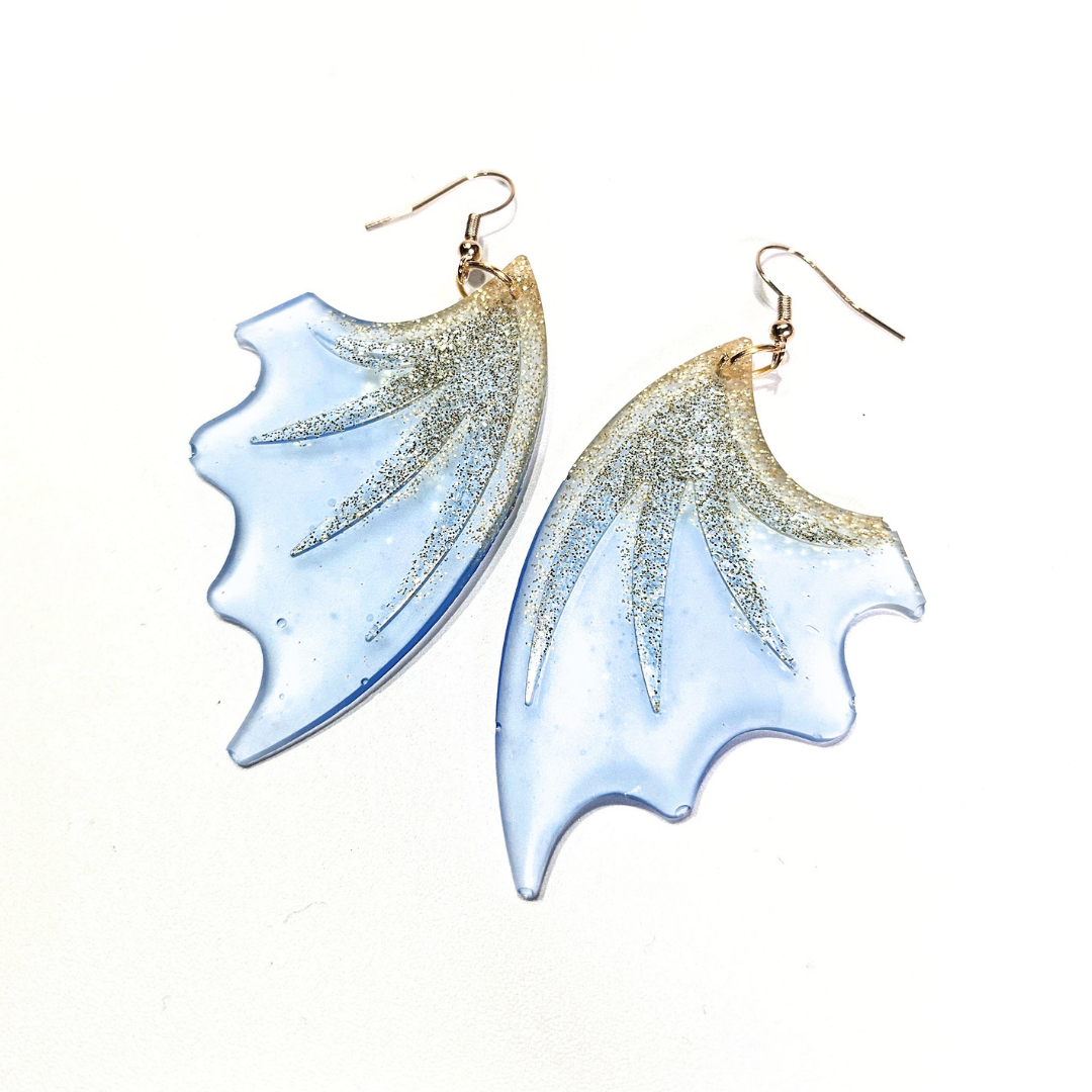 fairy wing earrings