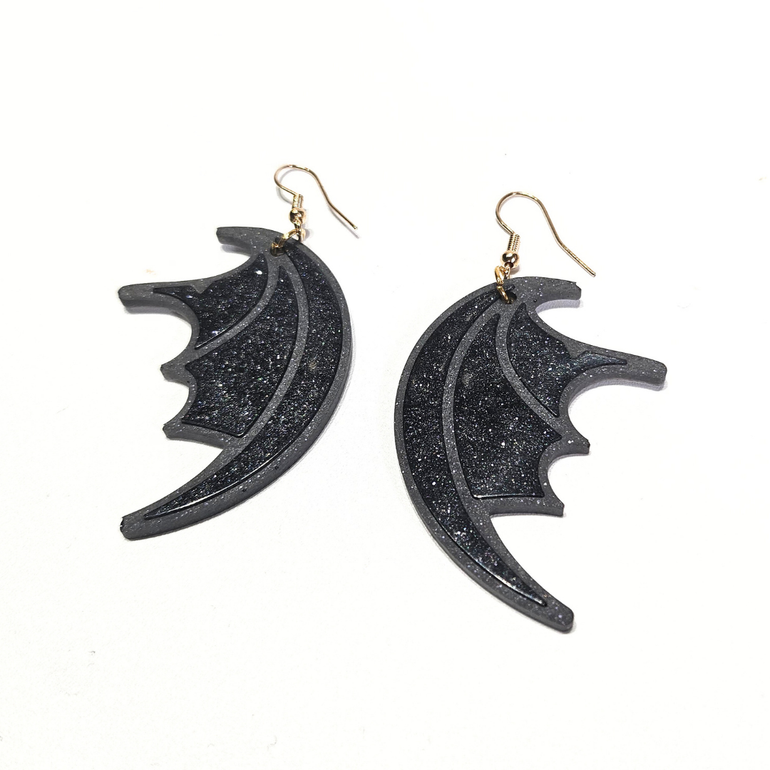 dragon wing earrings