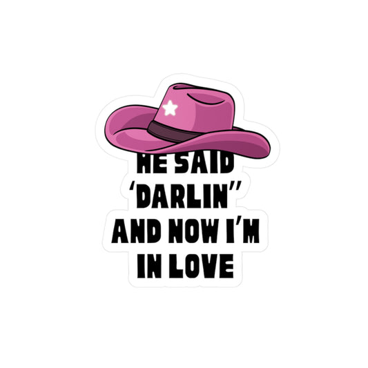 Cowboy Romance Sticker
