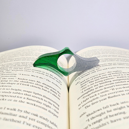 "The Wave" Book Thumb Page Holder
