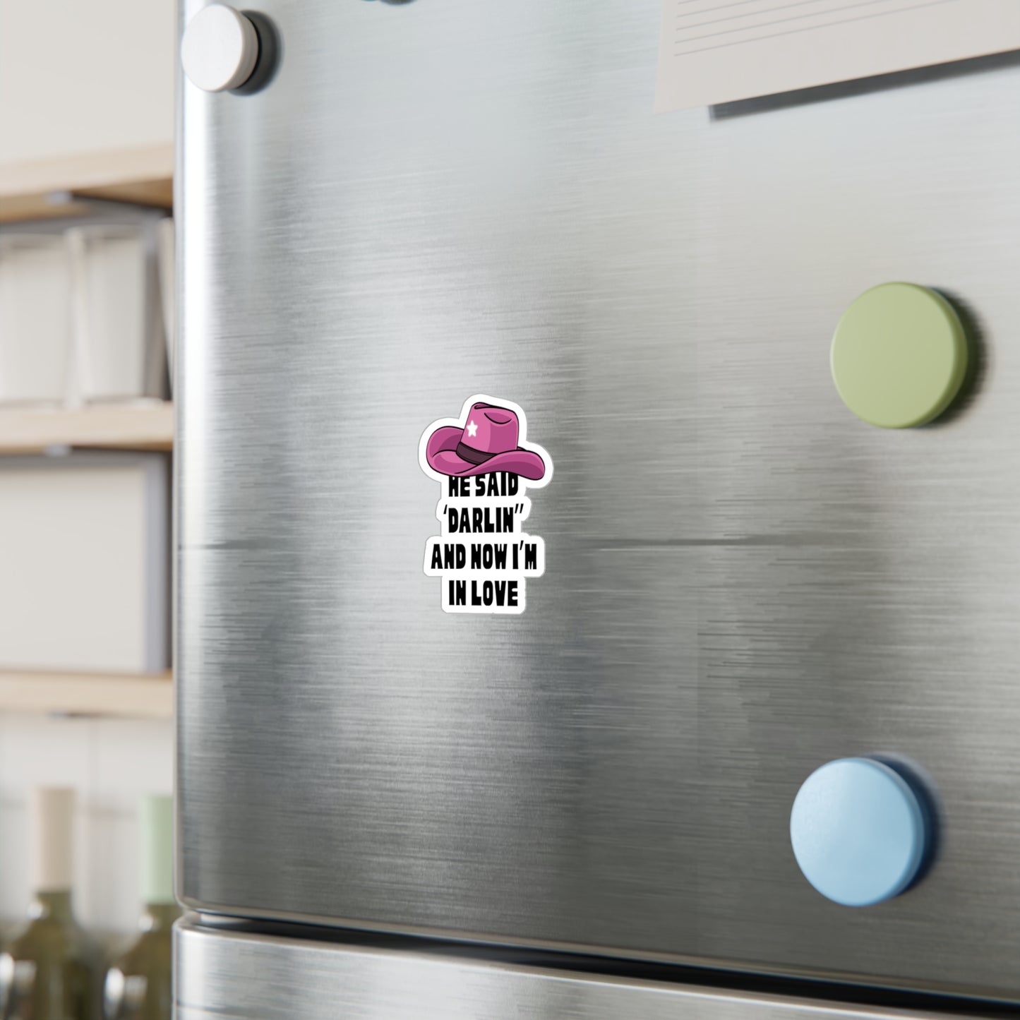 cowboy romance sticker