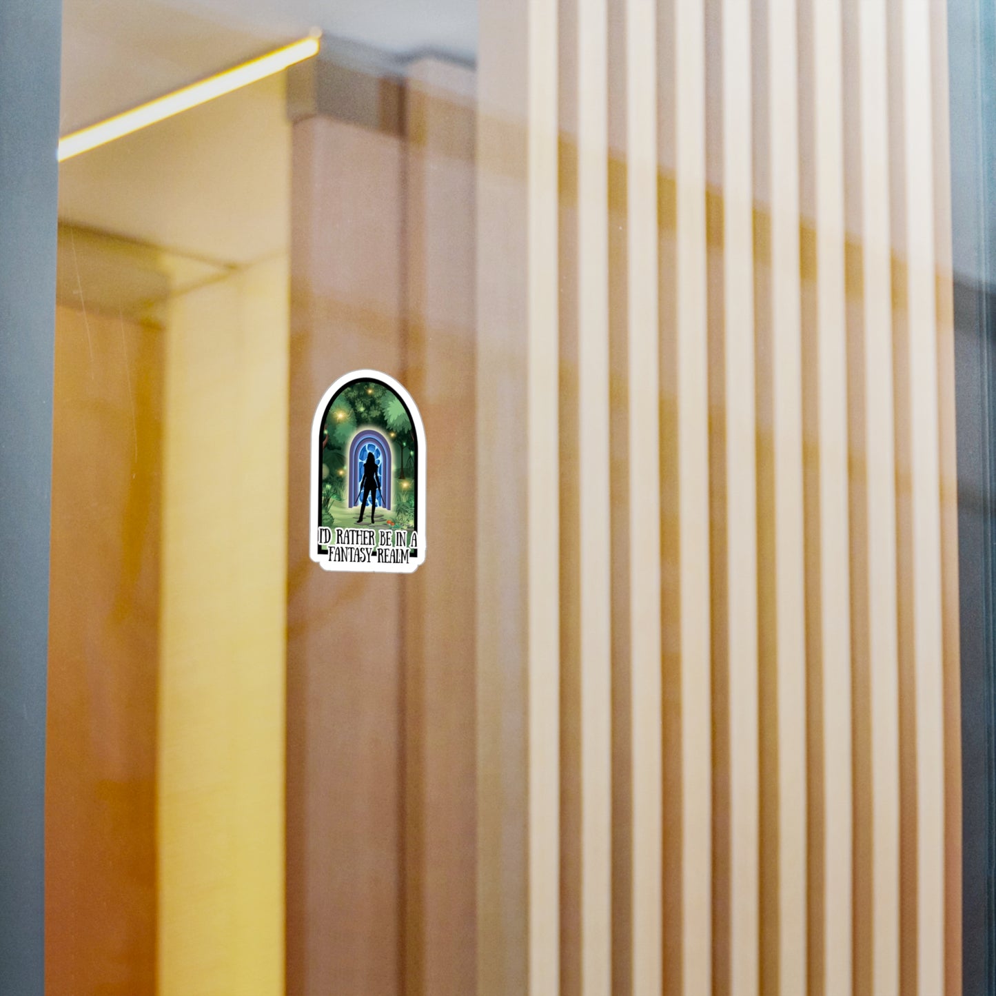 fantasy portal sticker